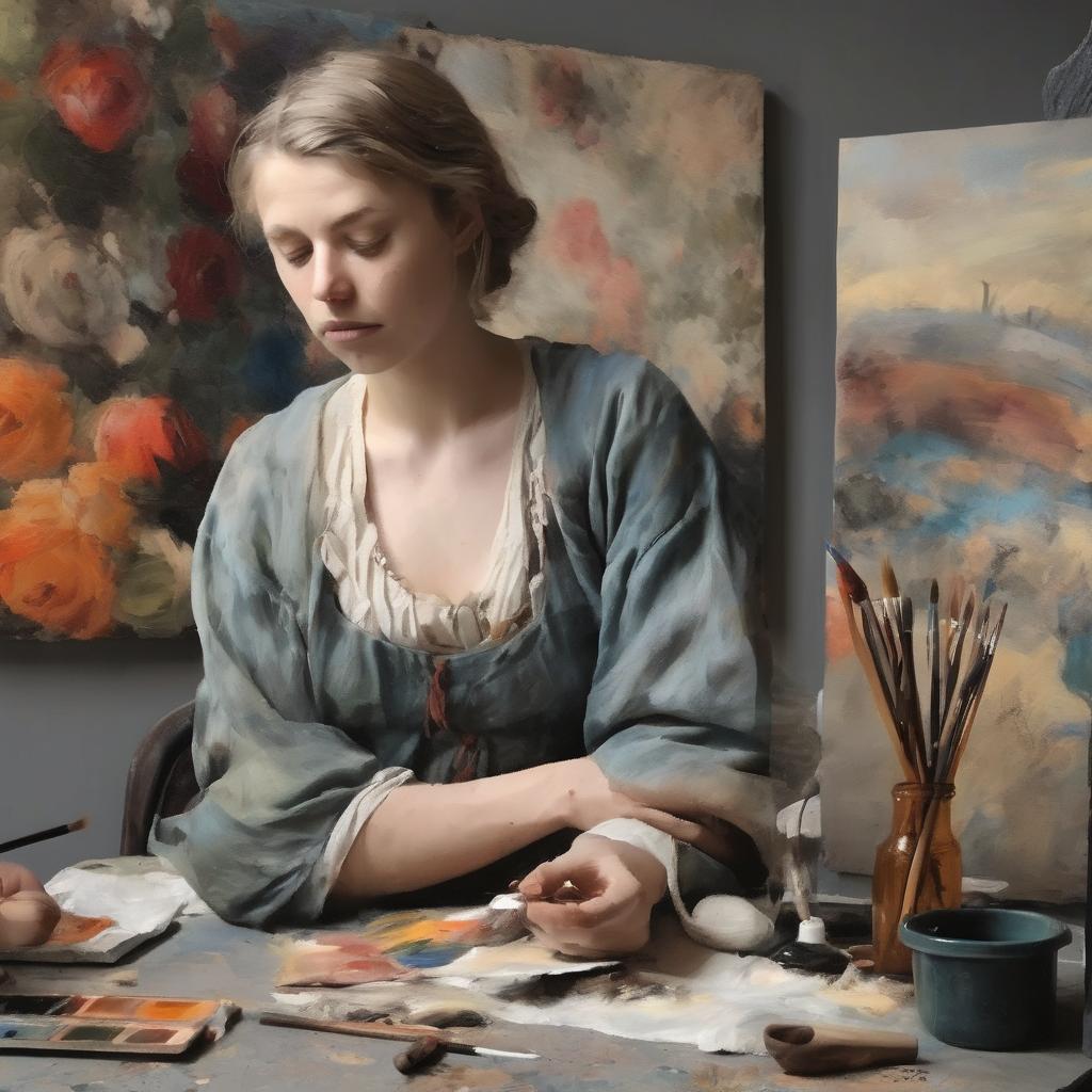 Το στυλ και η τεχνική της καλλιτέχνιδος