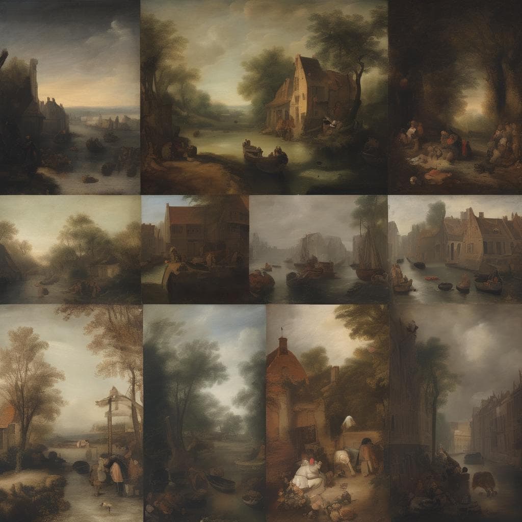 Παλαιά τοπία, ιστορική τέχνη, εξέλιξη ανθρώπινης κουλτούρας, ρεαλιστικά τοπία, ζωγραφική και αρχιτεκτονική, νεότερη τέχνη, πολιτισμική κληρονομιά, φυσική ομορφιά, αρχαίες σκηνές, παραδοσιακές εικόνες.