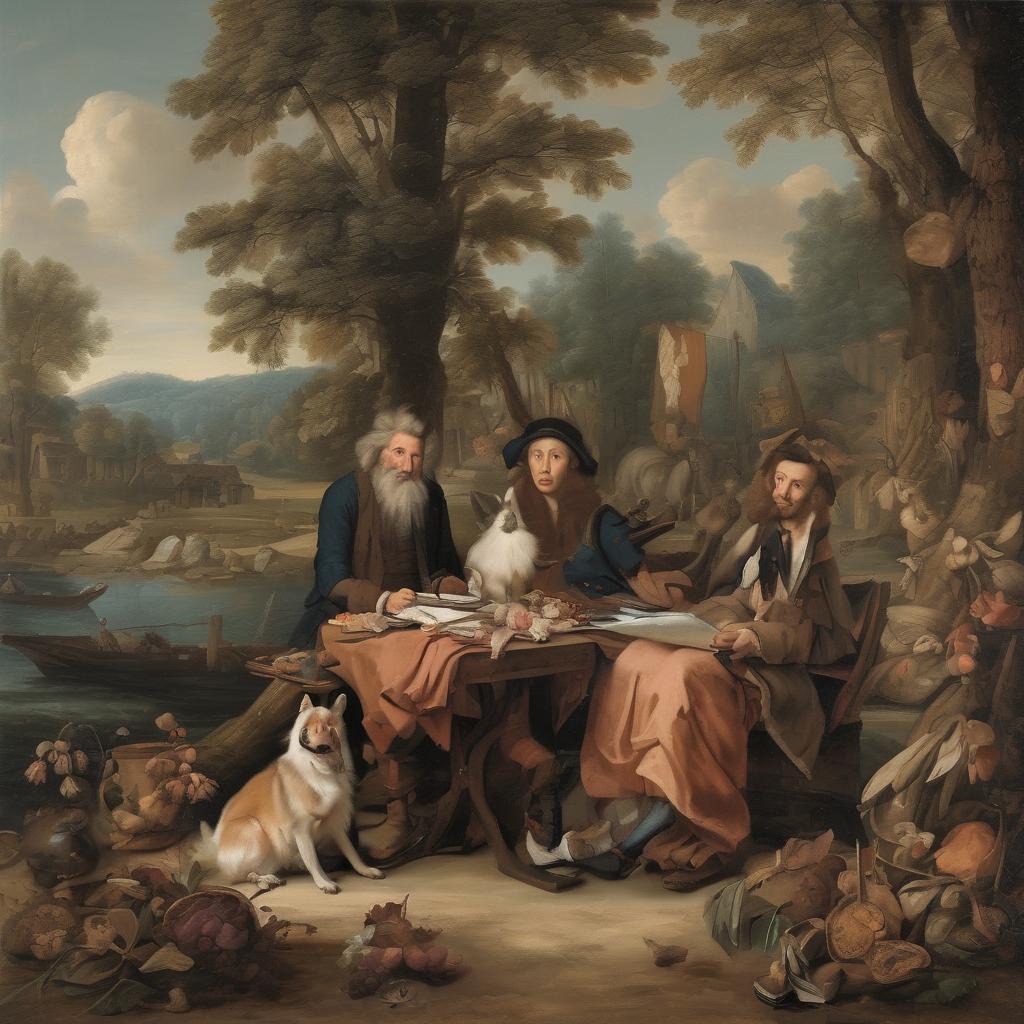 Το Μοναδικό Στιλ του Bartholomeus van Bassen: Ένα Σύμβολο της Εποχής του